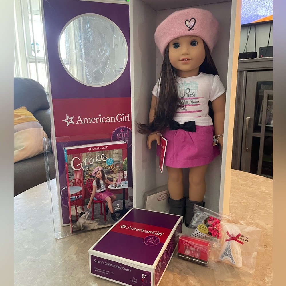 New American Girl Grace Thomas Doll Bundle- Retired